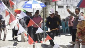 Wali Kota Gorontalo Letakkan Batu Pertama Pembangunan Pusdiklat Budha Maitreya