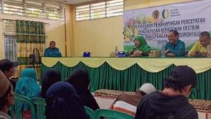Dinas Pangan Kota Gorontalo Salurkan Bantuan Kepada Warga Tergolong P3KE