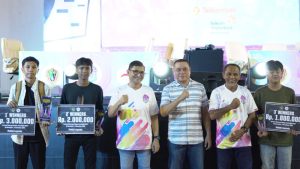 Plh Sekdakot Gorontalo Kagum dengan Skil Atlet Basketball dan ESPORTS