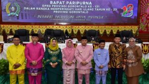 HUT Ke-23, Nelson: Provinsi Gorontalo Alami Banyak Perkembangan