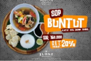 Menikmati Sop Buntut dan Olahan Buntut Lainnya di Aston Gorontalo Hotel & Villas