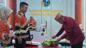 Asisten II Resmikan Kantor Pertanahan Kabupaten Gorontalo