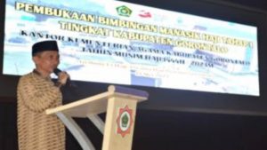 Bupati Nelson Pomalingo Resmi Buka Bimbingan Manasik Haji