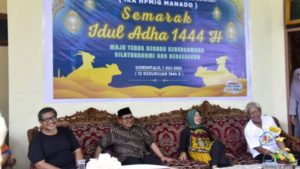 Wali Kota Marten Rayakan Idul Adha Bersama IKA HPMIG di Manado