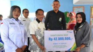 Serahkan Santunan JKM, Nelson: Gunakan Sebaik – baiknya