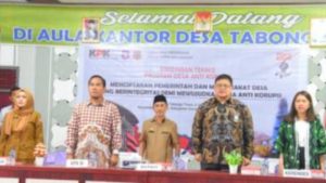 Desa Tabongo Timur Jadi Contoh Desa Anti Korupsi, Nelson: Terima Kasih KPK
