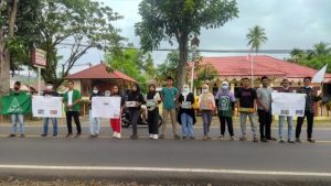 Fatayat NU dan GP Ansor Bolmut Gelar Aksi Peduli Bencana Banjir di Gorontalo