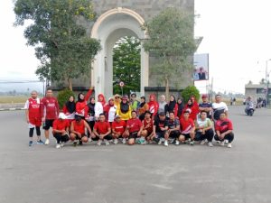 Sekretariat DPRD Gelar Running Sehat Bugar, Pemanasan Hadapi Gorontalo Half Marathon