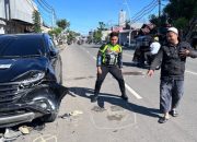 Polisi Olah TKP Kecelakaan Maut yang Tewaskan 2 Orang di Jalan Andalas