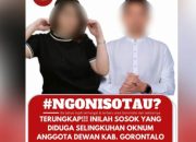 Viral di Medsos, Oknum Anggota DPRD Kabgor Diduga Selingkuh