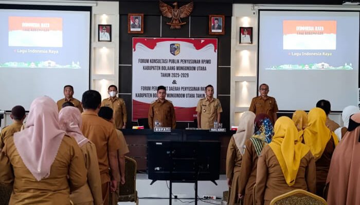 Pemkab Bolmut Gelar Konsultasi Publik Penyusunan RPJMD