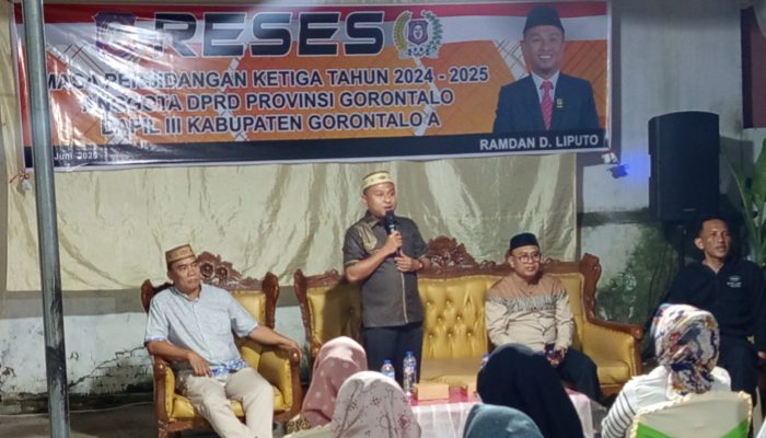 Ramdan Liputo Reses di Kayu Bulan, Dorong Hibah Tambahan Tanah Pekuburan dan Pemberdayaan Ekonomi Abang Bentor