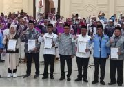Waka II Deprov Gorontalo Sambut Kepulangan Jamaah Haji Kloter 32