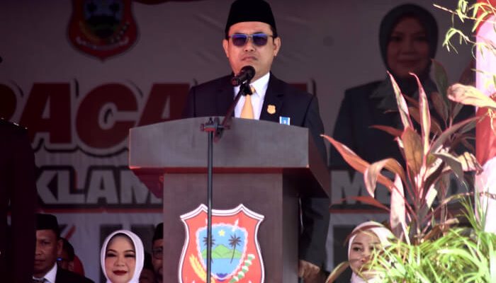 Kesan Ketua DPRD Kabgor Perdana Baca Teks Proklamasi di Upacara HUT Ke-80 RI: Saya Bangga