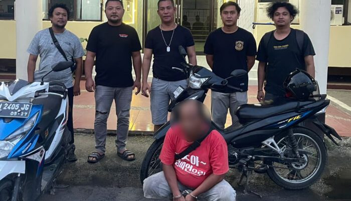 Terekam CCTV saat Beraksi, Pelaku Curanmor di Kota Gorontalo Diringkus Polisi