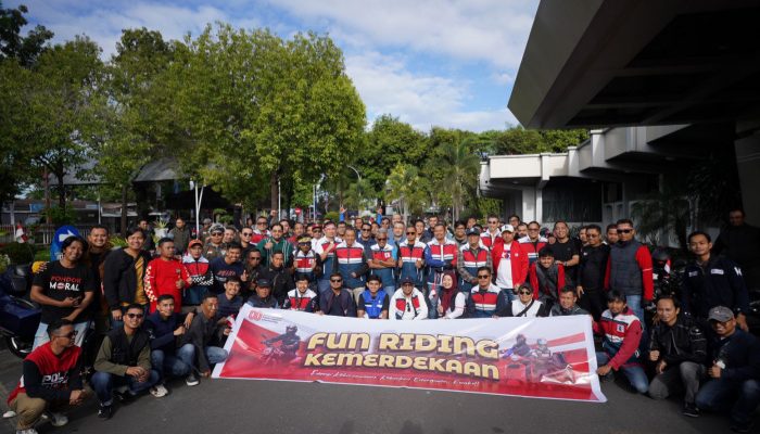 Pertamina Sulawesi Gelar “Kemerdekaan Riding” Penuh Kepedulian dan Semangat Merdeka
