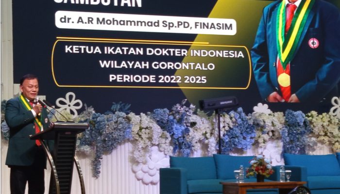Refleksi dr. A.R. Mohamad di Muswil IDI Gorontalo: Dari Perda Kesehatan hingga Tantangan Regulasi Baru