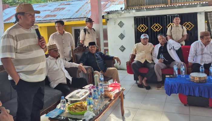 Dampingi Rachmat Gobel Ke Pinogu, Mikson: Kepedulian dan Pengabdian Beliau Bukan Sekedar Cerita