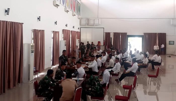 Puluhan Peserta Calon Komcad Diberangkatkan Korem 133/NW ke Kodam XIII/Mdk