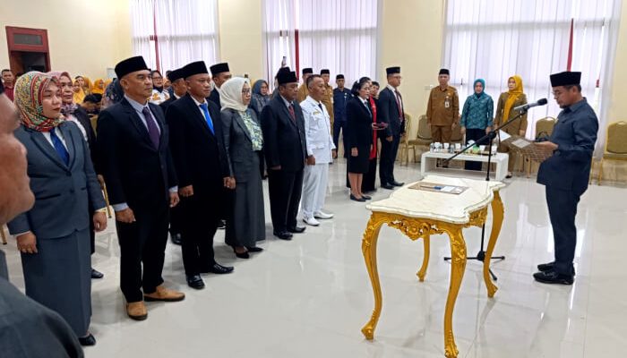 Belasan Pejabat di Lingkungan Pemkab Boltara Dirotasi, Berikut Daftarnya