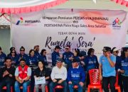 Lestarikan Danau Tondano, Pertamina Patra Niaga Sulawesi Bersama HIMPANA Manado Tabur Benih Ikan