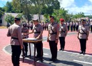 Kapolres Gorontalo Pimpin Sertijab PJU dan Kapolsek