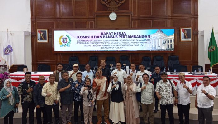 Pansus Tambang Bersinergi dengan DPRD Pohuwato, Upaya Lahirkan Rekomendasi yang Berpihak Kepentingan Rakyat