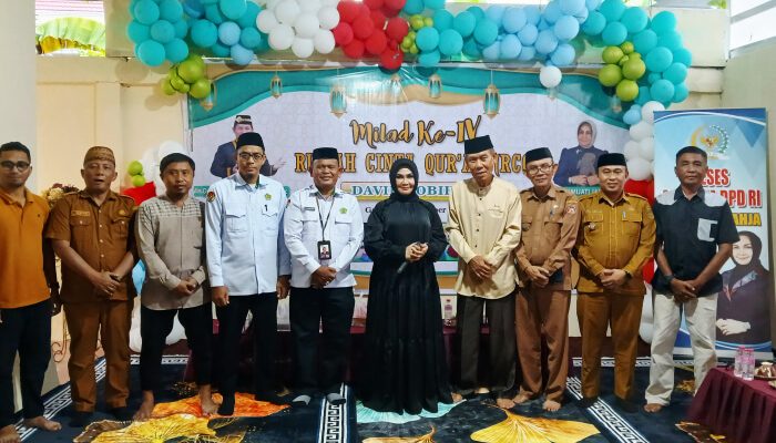 Milad Ke-IV RCQ David Bobihoe, Rahmijati Jahja Target Cetak Generasi Qur’ani Sebanyak-banyaknya