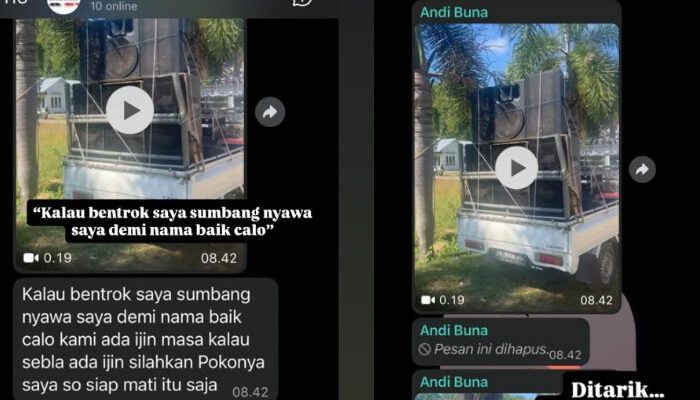 Heboh Pesan WhatsApp Aktivis Gorut Sebut Siap Sumbang Nyama Demi Calo
