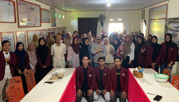 11 Mahasiswa Prodi Manajemen UNG Laksanakan Pengabdian Masyarakat di Desa Lombongo