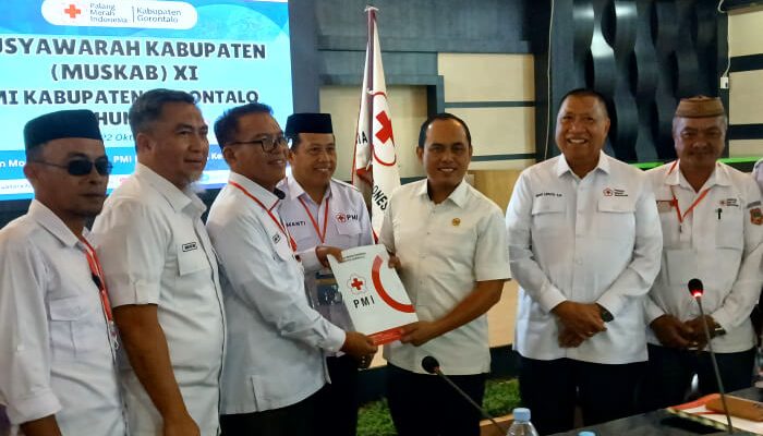 Terpilih Secara Aklamasi, Zulfikar Usira Resmi Nahkodai PMI Kabupaten Gorontalo