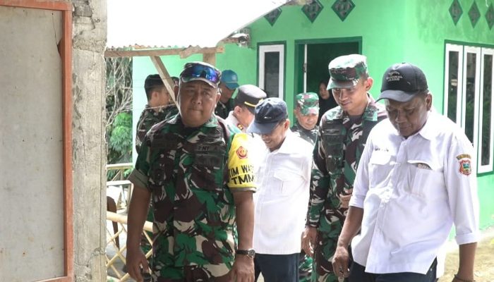 Akselerasi Pembangunan: Tim Wasev TMMD Cek Progres TMMD ke-126 di Gorontalo, Pastikan Manfaat Maksimal untuk Warga Tonala