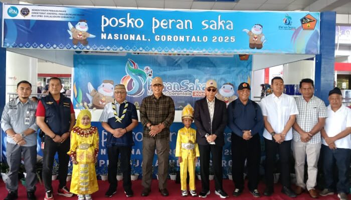 Bupati Sofyan Puhi Sambut Kedatangan Ketua Kwarnas di Gorontalo