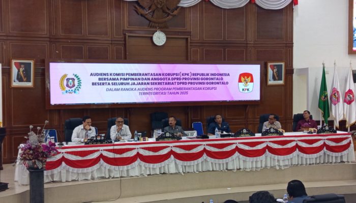 Deprov Gorontalo Audiens Dengan KPK RI