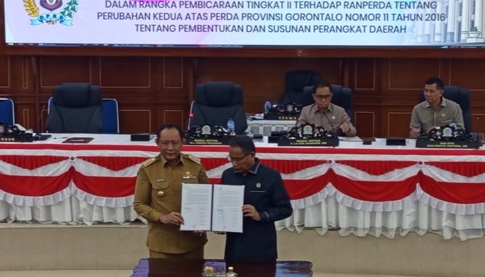 Ranperda Perubahan Perda Susunan Perangkat Daerah Resmi Disetujui