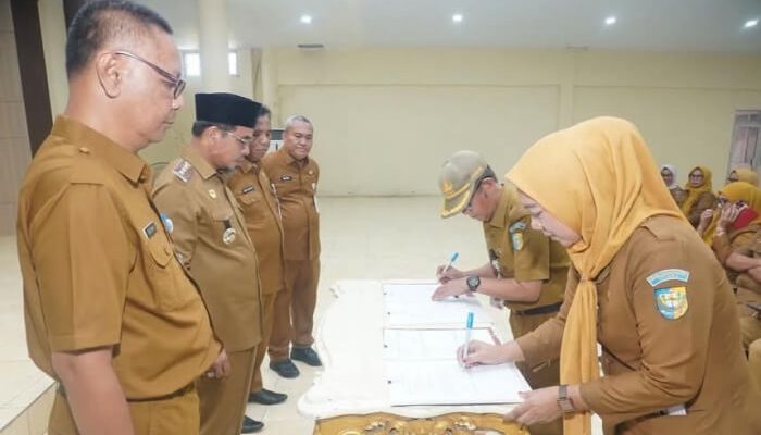 Penandatanganan Perjanjian Kinerja Pemkab Boltara, Bupati Sirajudin Ungkap Tujuannya