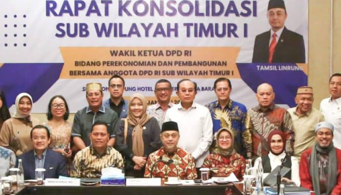 Rahmijati Jahja Hadiri Rapat Konsolidasi DPD RI Sub Wilayah Timur I