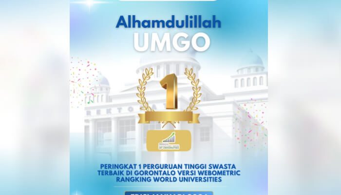 UMGO, Kampus Swasta Terbaik di Gorontalo Versi Webometrics dan Unirank