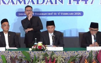Pemerintah Tetapkan 1 Ramadan 1447 H Jatuh pada 19 Februari 2026