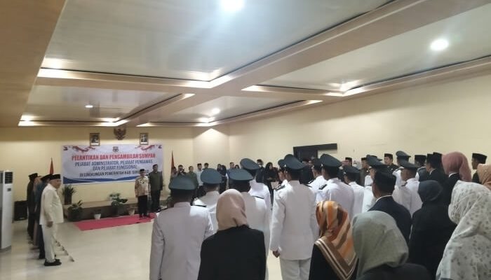 Daftar Lengkap Pejabat yang Dilantik Bupati Gorontalo Hari Ini
