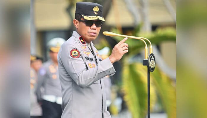 Tekankan Disiplin, Wakapolda Gorontalo Minta Perwira Membina Anggota