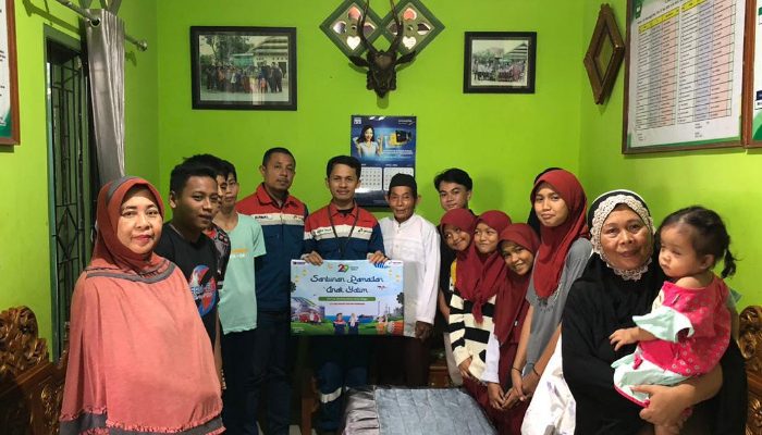 Pertamina Sulawesi Berbagi Santunan Ramadhan untuk 30 Anak Panti Asuhan Sultan Al-Amin di Kendari