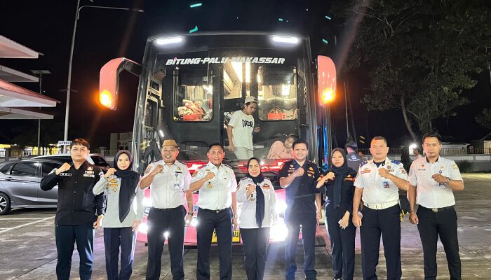 Dishub Kabgor Gelar Ramp Check Jelang Mudik Lebaran, Revi Bobihoe: Pastikan Bus Layak Jalan