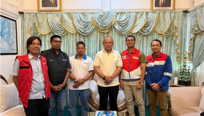 Pertamina Sulawesi Koordinasi dengan Wali Kota Baubau, Pastikan Stok BBM Aman Jelang Idul Fitri