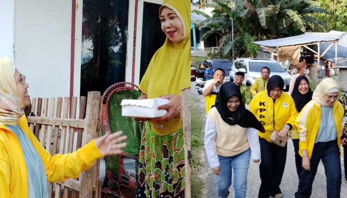 Dipimpin Meyke Camaru, Golkar Kota Gorontalo Bagi-bagikan Takjil  ke Warga Pilolodaa Puncak