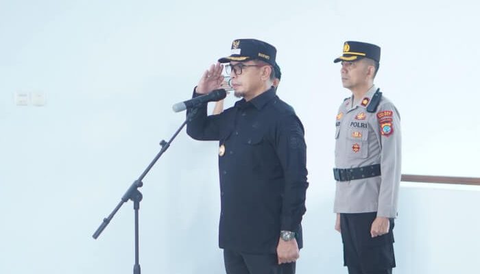 Bupati Boltara Pimpin Apel Gelar Pasukan Ops Ketupat 2026