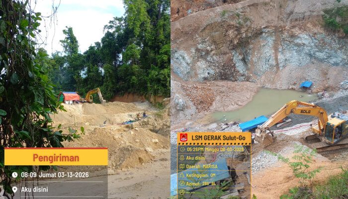 LSM GERAK Indonesia Soroti Dugaan PETI di Pohuwato: Bantaran Sungai dan Hulu Sumber Air Disinyalir Rusak Parah