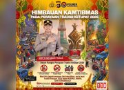 Masyarakat Diimbau Tidak Konsumsi Miras Hingga Parkir Kendaraan Sembarangan saat Lebaran Ketupat