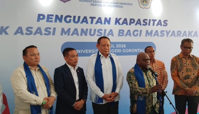 Menteri HAM Natalius Pigai Perkuat Kesadaran HAM di Gorontalo, 5.000 Peserta Hadiri Sosialisasi di UNG