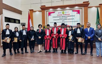 Sah Jadi Advokat, Enam Anggota dapat Pesan Tegas dari Sekretaris DPD PPKHI Gorontalo